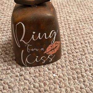 Rustic Brown Cowbell Decor